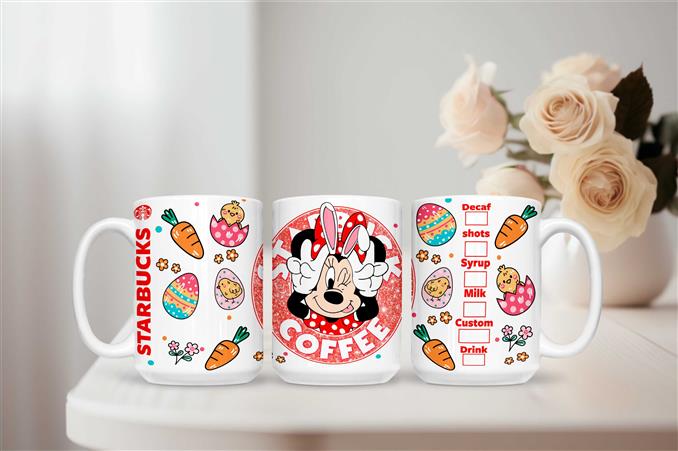 Starbucks Coffee Easter Minnie